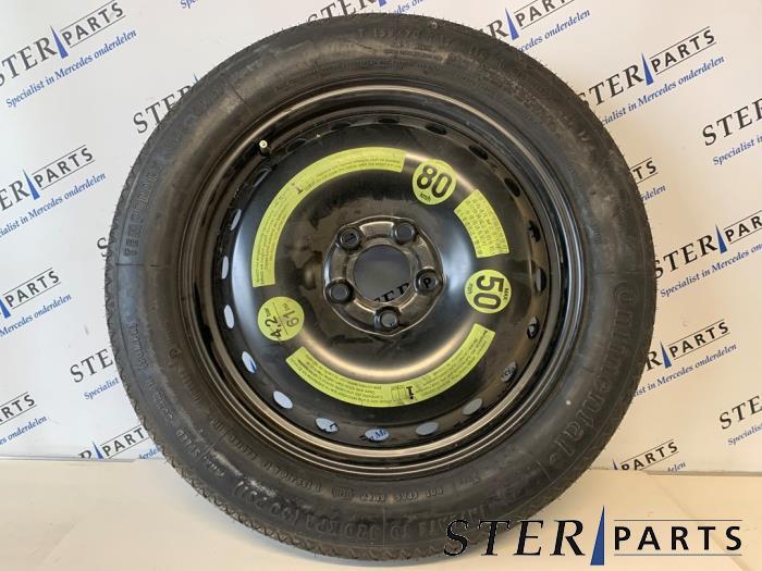 Roue de secours d'un Mercedes E-Klasse, Véhicule de tourisme, -, 3 mois de garantie, Utilisé