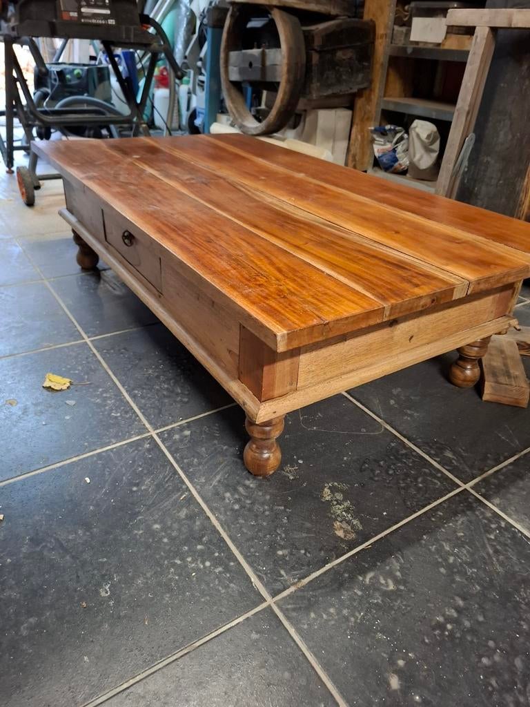 Table basse, Maison & Meubles, Tables | Tables de salon, Enlèvement, Utilisé, Chêne