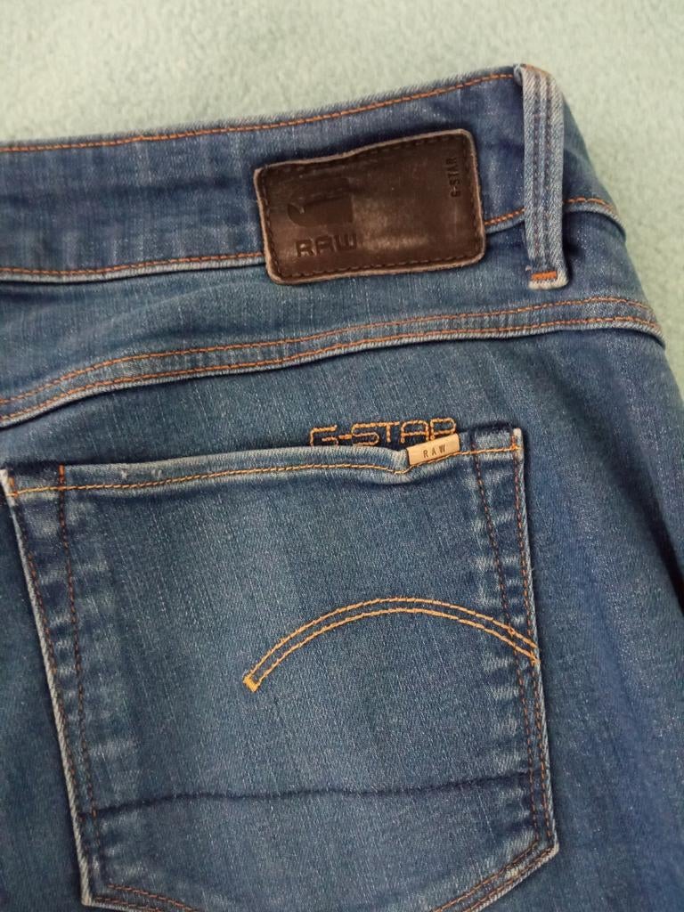 G Star RAW 3301 Contour High Skinny WMN Mt W26L32 nieuw, Kleding | Dames, Blauw, Ophalen of Verzenden, W27 (confectie 34) of kleiner