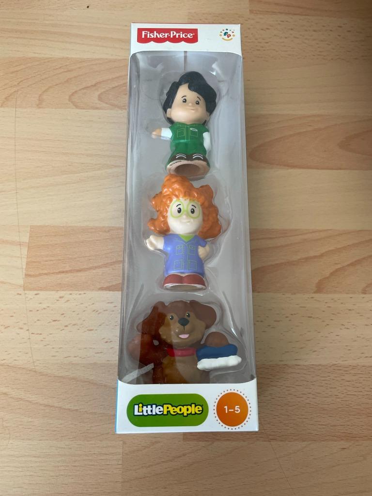 Fisher-Price Little People Garage Figuurtjes met hond, Kinderen en Baby's, Speelgoed | Fisher-Price, Ophalen of Verzenden, Nieuw