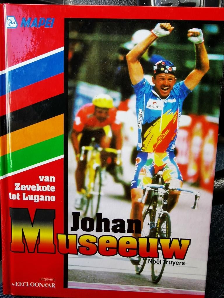 Johan Museeuw  van Zevekote tot Lugano, Boeken, Ophalen of Verzenden, Zo goed als nieuw, N. Truyers