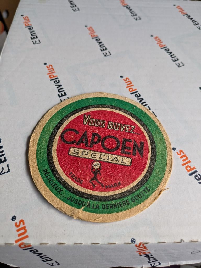 Capoen, Verzamelen, Ophalen of Verzenden, Gebruikt, Viltje(s)