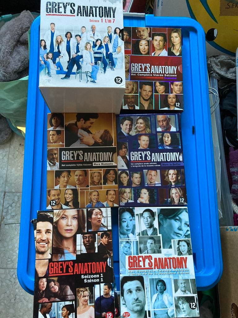 Grey’s anatomy seizoen 1-7DVD, Cd's en Dvd's, Ophalen of Verzenden, Zo goed als nieuw, Boxset
