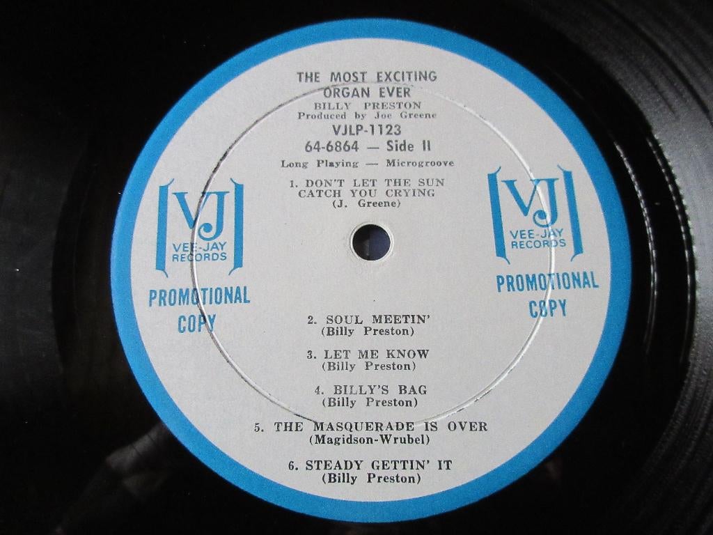 LP  Billy Preston  Let me know &  Billy's bag  Promo, Enlèvement ou Envoi, Utilisé
