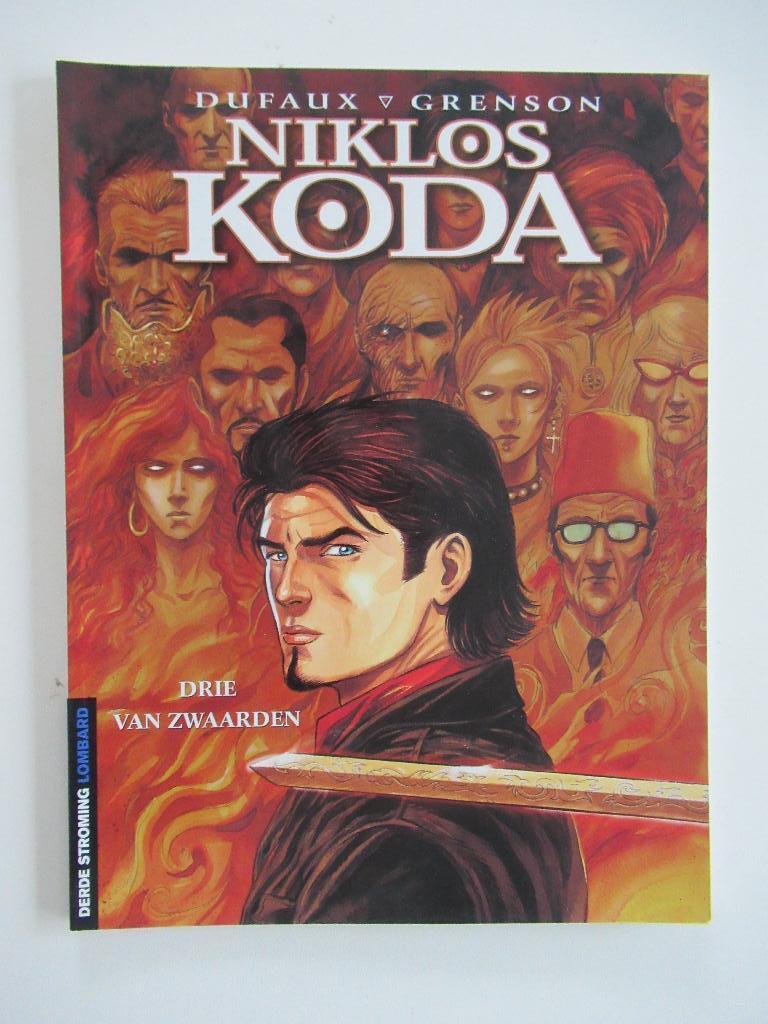 niklos koda...nr.10...drie zwaarden..............1st, Enlèvement ou Envoi, Comme neuf