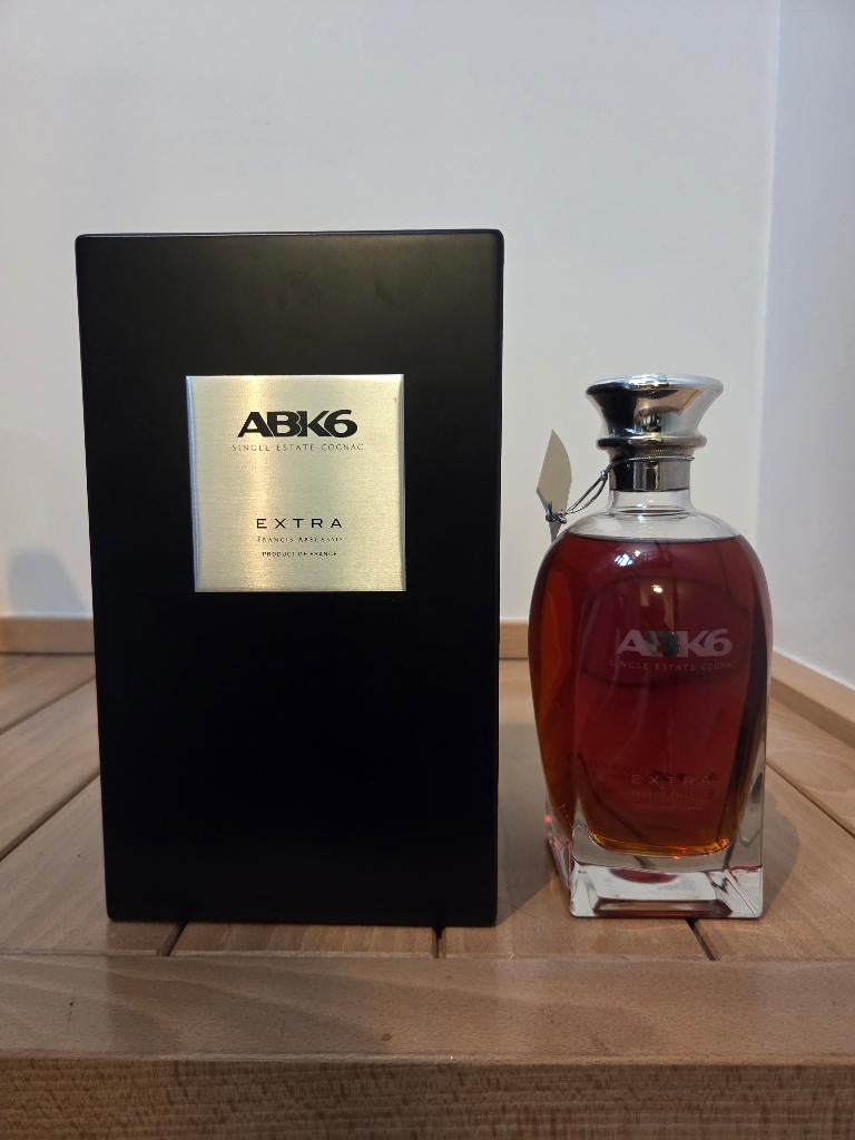 ABK6 Extra cognac (karaf en doos) 43%, Ophalen of Verzenden
