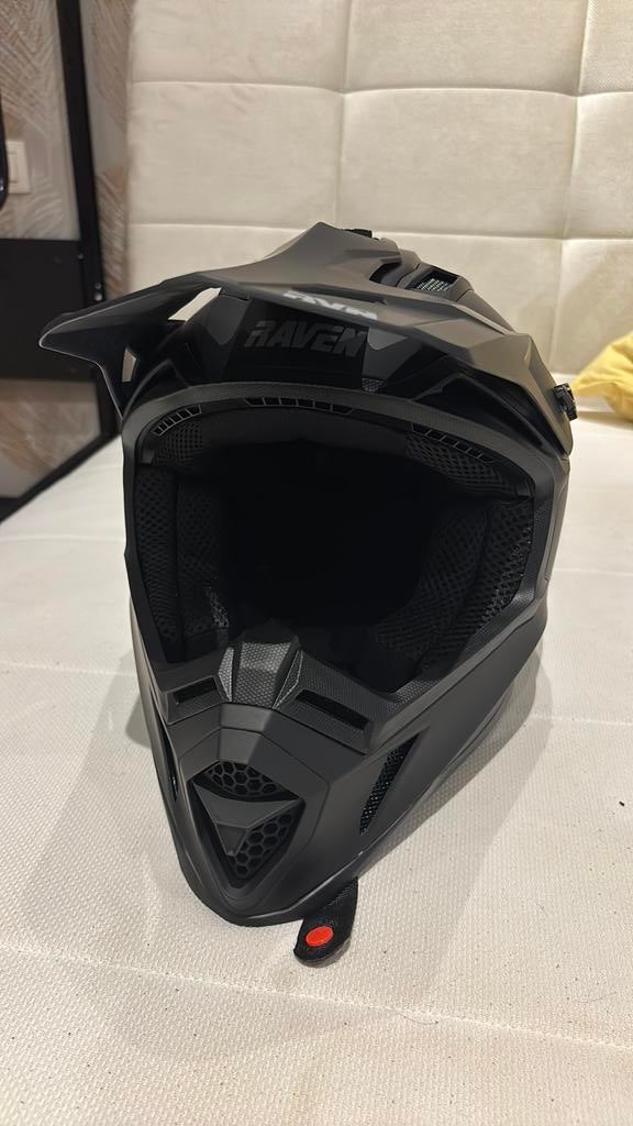 Raven helm cross, Fietsen en Brommers, Ophalen
