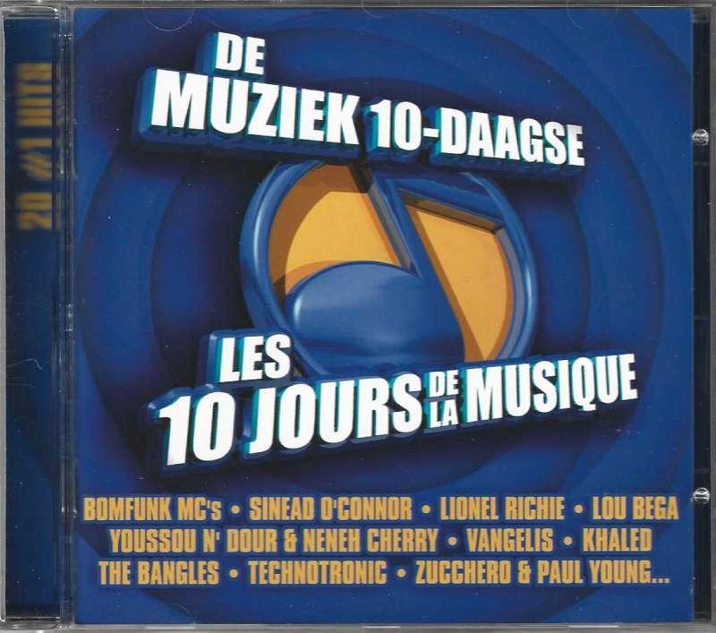 CD Muziek 10-Daagse 20 #1 Hits Les 10 Jours De La Musique, Cd's en Dvd's, Ophalen of Verzenden, Zo goed als nieuw, Pop