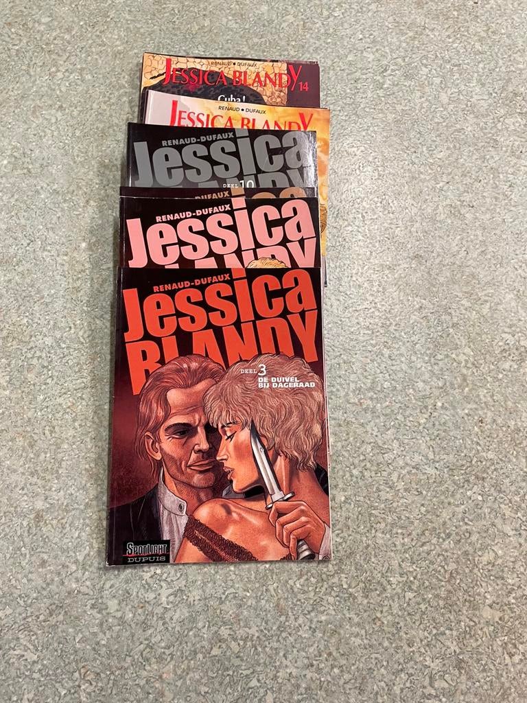 Jessica Blandy, Boeken, Meerdere stripboeken, Ophalen, Gelezen