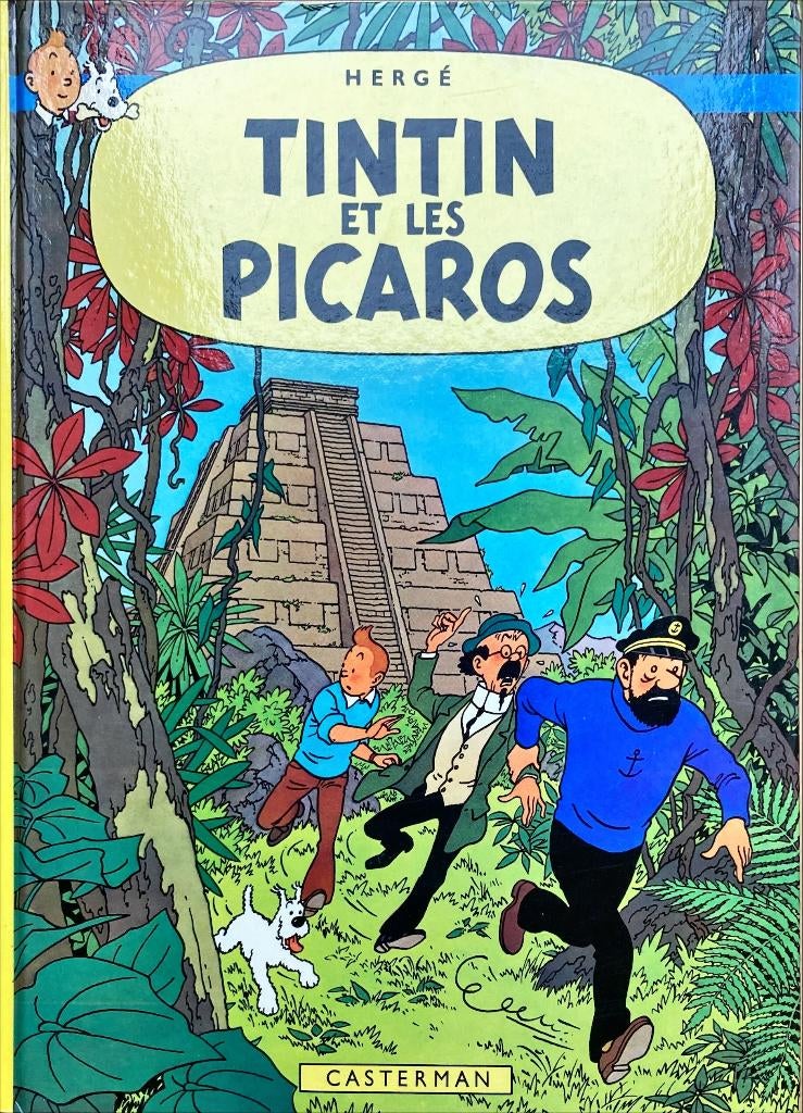 Kuifje en de Picaros EO (C1), bijna negen!, Eén stripboek, Ophalen of Verzenden, Zo goed als nieuw, Hergé