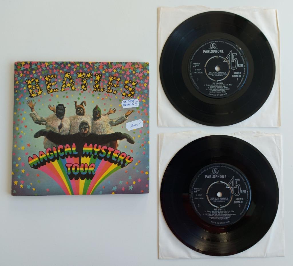 The Beatles: 'Magical Mystery Tour' (EP's): UK 1967, Gebruikt, Overige formaten, Ophalen of Verzenden, EP