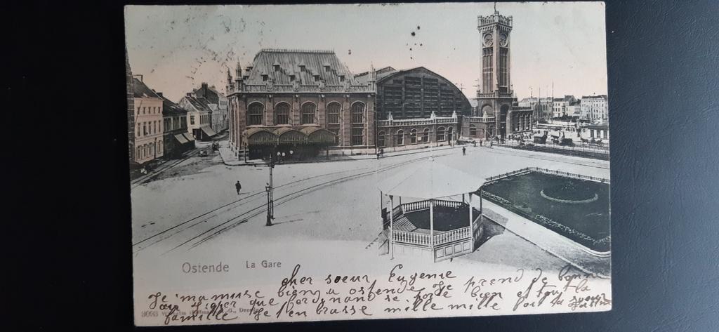 KIOSQUE DE LA GARE D'OSTENDE !, Envoi