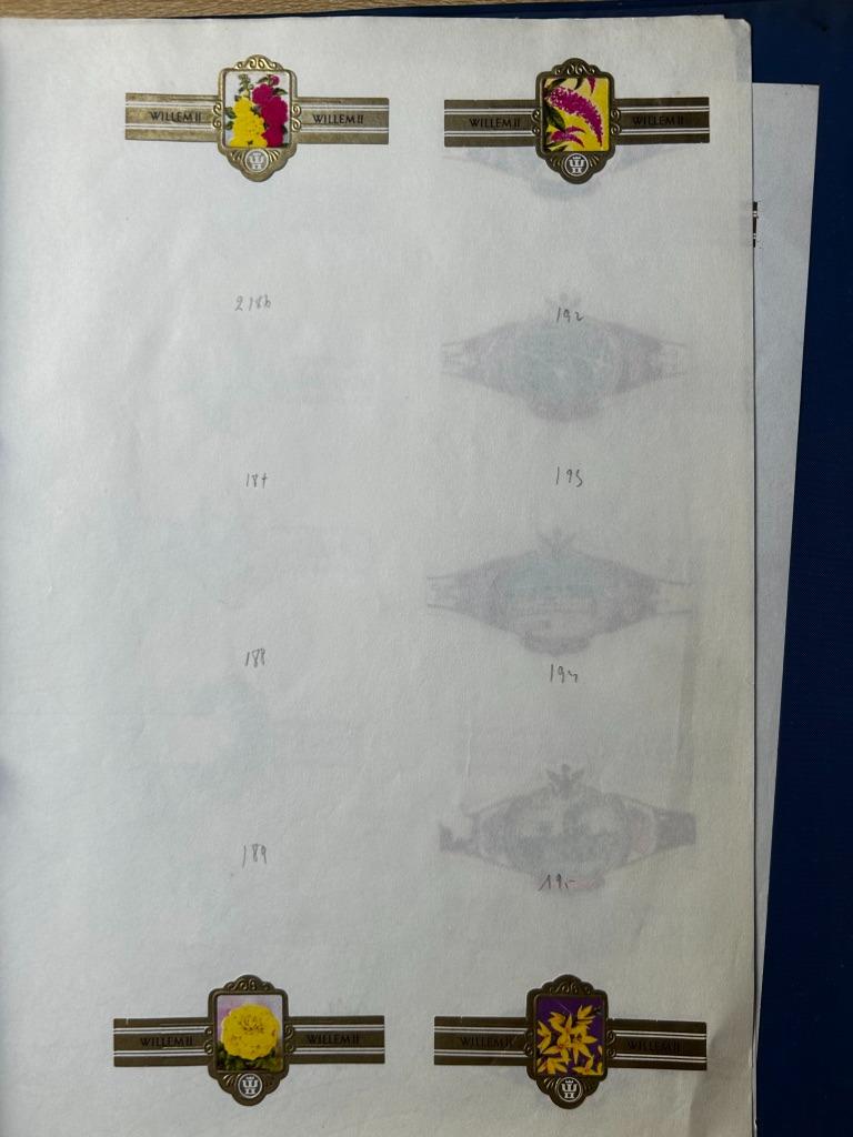 Verzameling sigarenbandjes boek 1 deel 6/6, Verzamelen, Rookartikelen, Aanstekers en Luciferdoosjes, Ophalen of Verzenden, Zo goed als nieuw