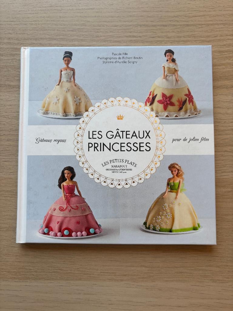Les gâteaux princesses, Gâteau, Tarte, Pâtisserie et Desserts, Comme neuf, Enlèvement ou Envoi, Marabout chef
