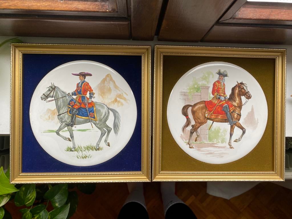 Vintage Genuine Staffordshire Ceramics kaders, Ophalen