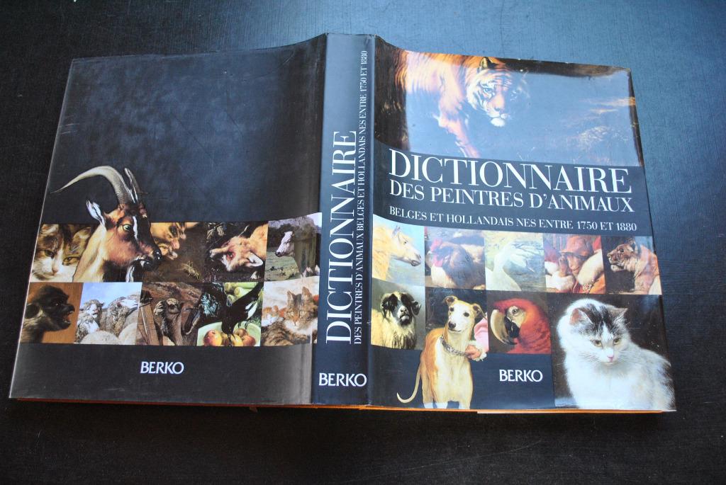Dictionnaire des peintres d'animaux belges et hollandais, Enlèvement ou Envoi, Utilisé, Peinture et dessin