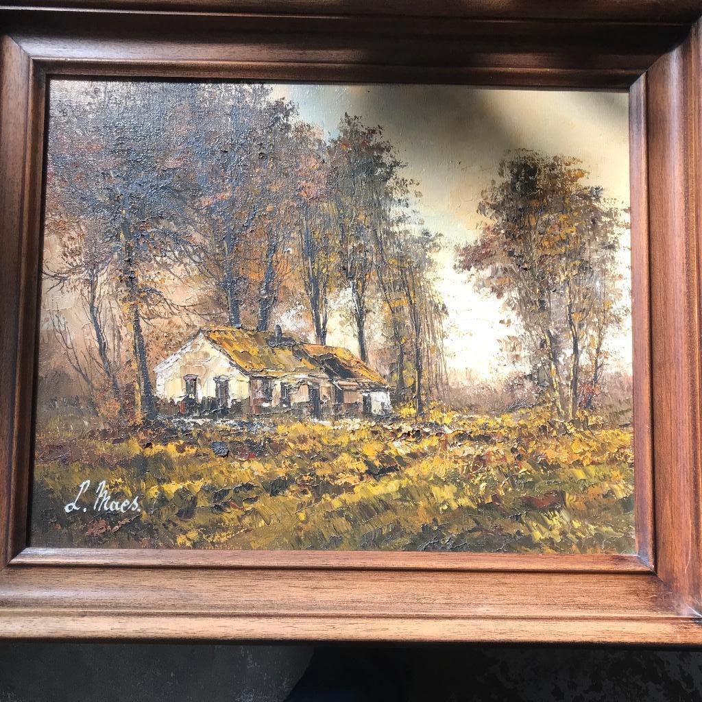 peinture sir toile ( L.MAES, Enlèvement, Comme neuf, L.MAES