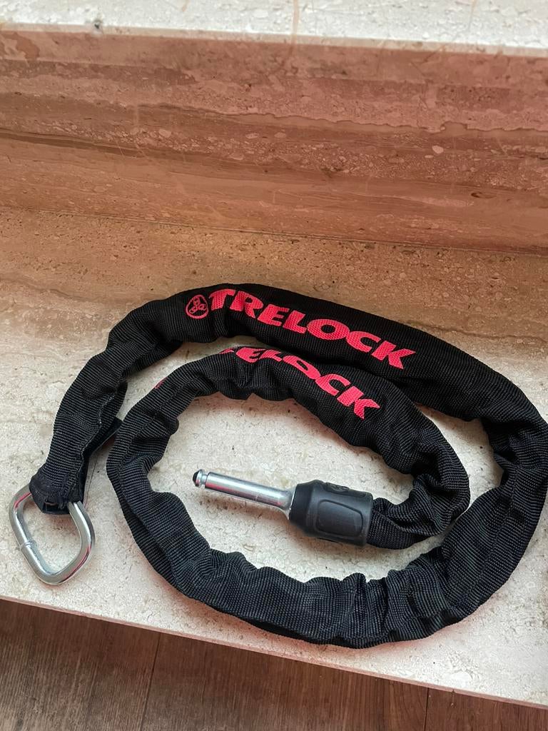 Kettingslot, insteek, Trelock, Ophalen of Verzenden, Gebruikt, Insteekslot