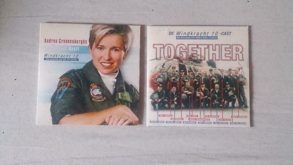 Andrea croonenberghs - windkracht 10 cd singles, Ophalen of Verzenden
