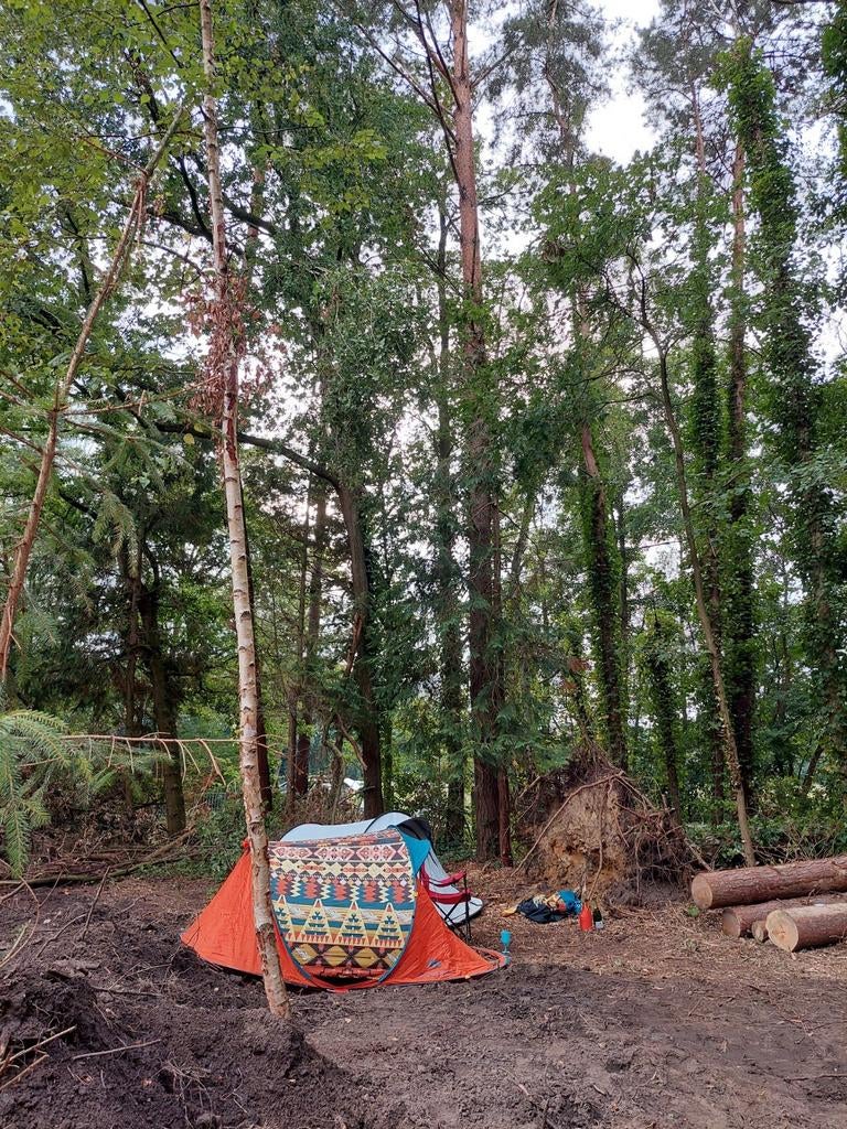 Kamperen in de natuur