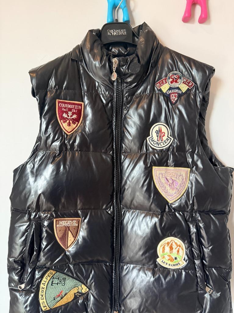 Body Moncler noir avec capuchon (rare), Moncler, Autres tailles, Porté, Noir