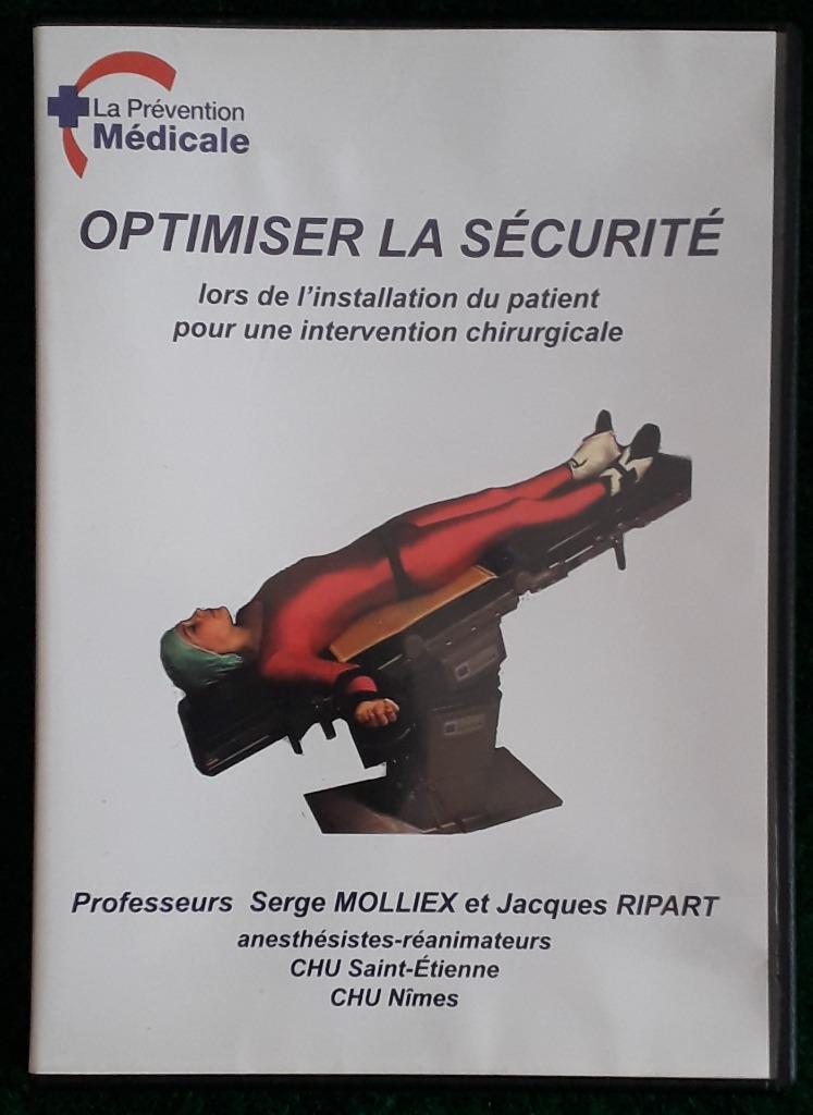 DVD, Sécurité médicale, installation patient lors Opération, Enlèvement ou Envoi, Comme neuf
