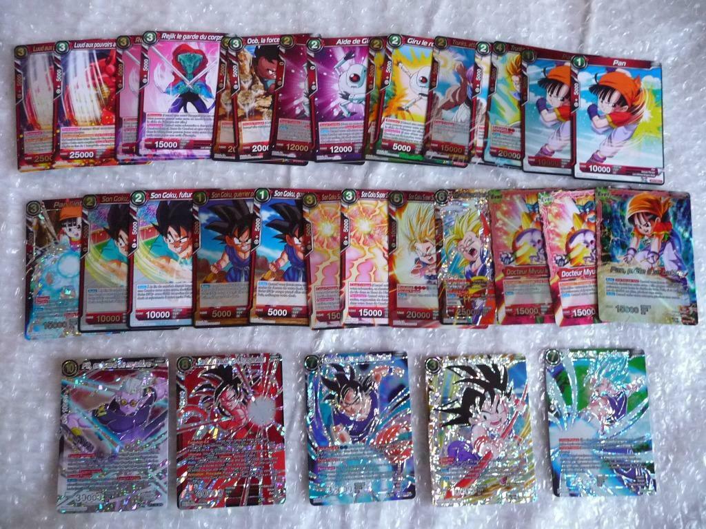 dragon ball super card game divers full set version francais, Ophalen of Verzenden, Zo goed als nieuw, Speelkaart(en)