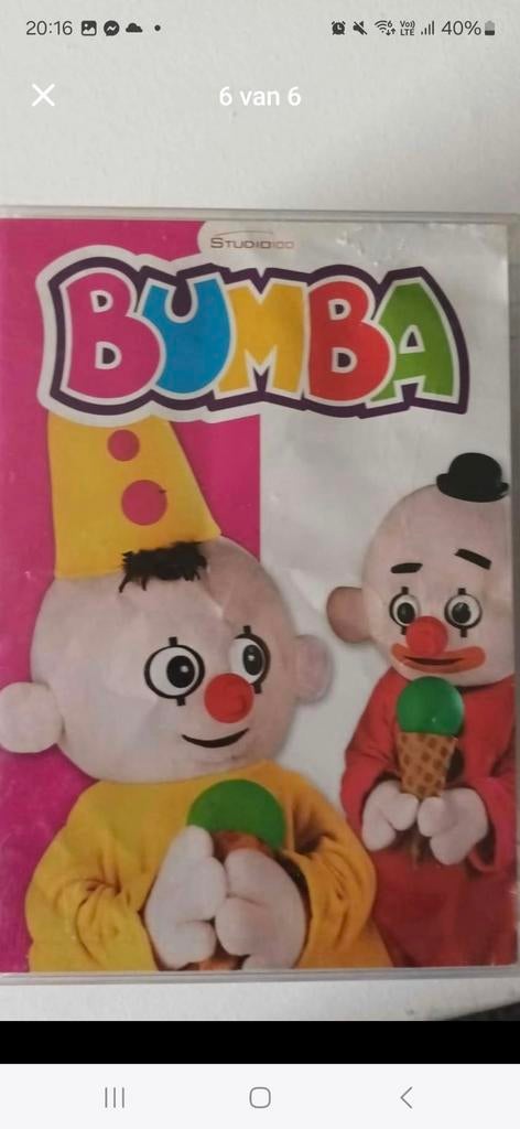 Dvd s bumba, Ophalen of Verzenden