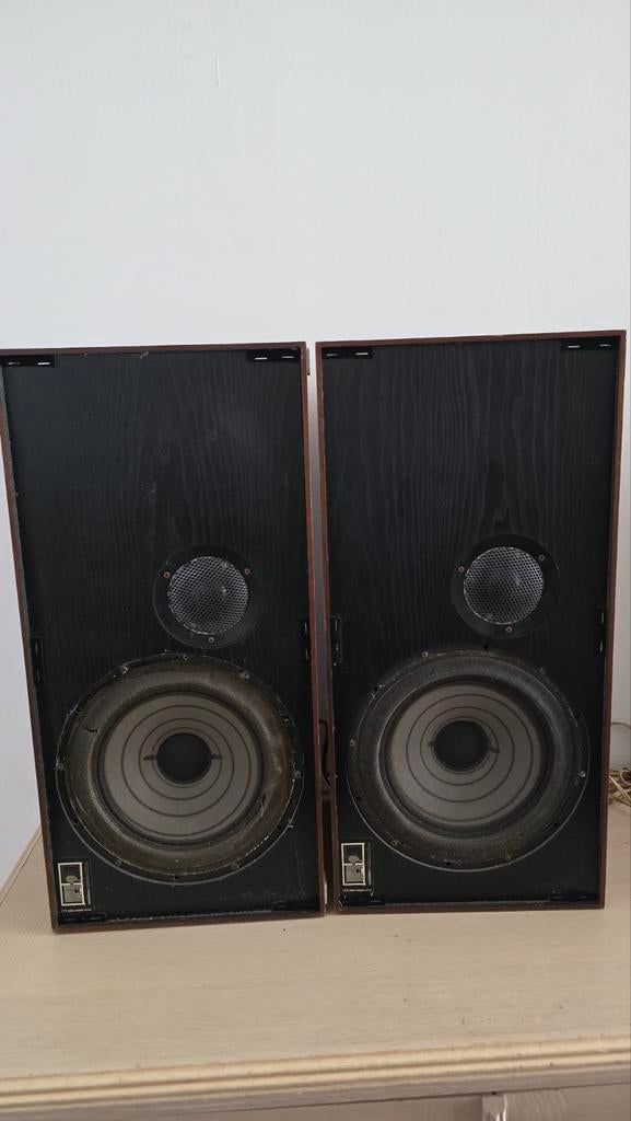 Enceintes VINTAGE ITT, Audio, Tv en Foto, Ophalen, Philips