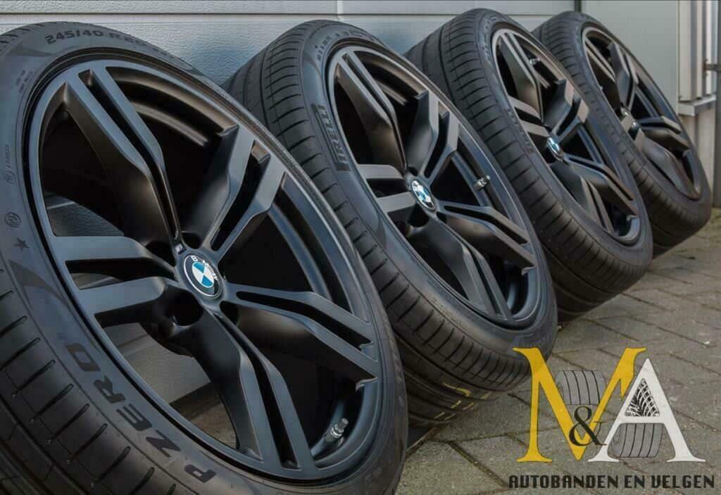 20 INCH ORIGINELE BMW 7 SERIE G11 G12 648 VELGEN ZOMERSET, 245 mm, Enlèvement ou Envoi, Véhicule de tourisme, Pneus été
