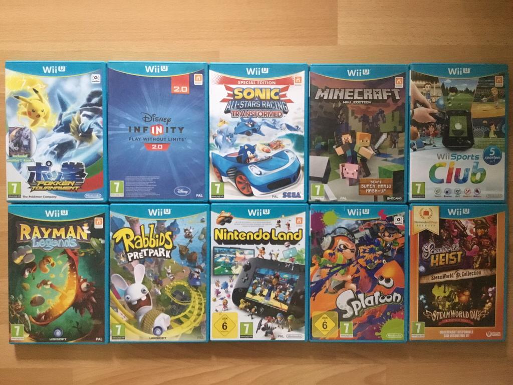 Nintendo Wii U games, Enlèvement ou Envoi, À partir de 7 ans