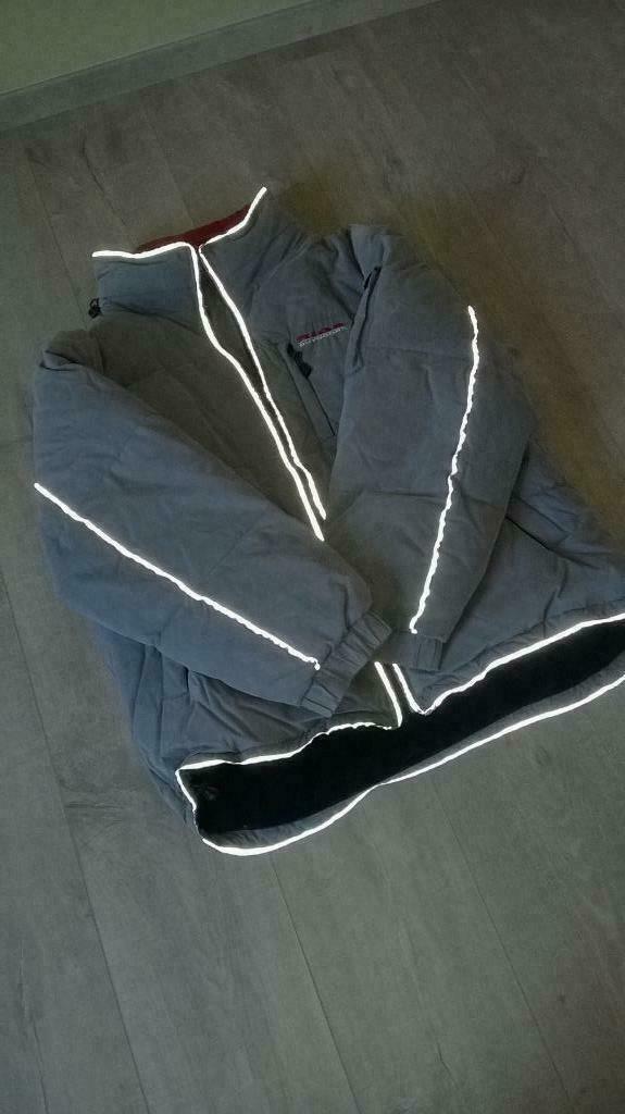 winterjas heren, merk Rigs - maat xl, Ophalen, Zo goed als nieuw, Maat 56/58 (XL), Grijs