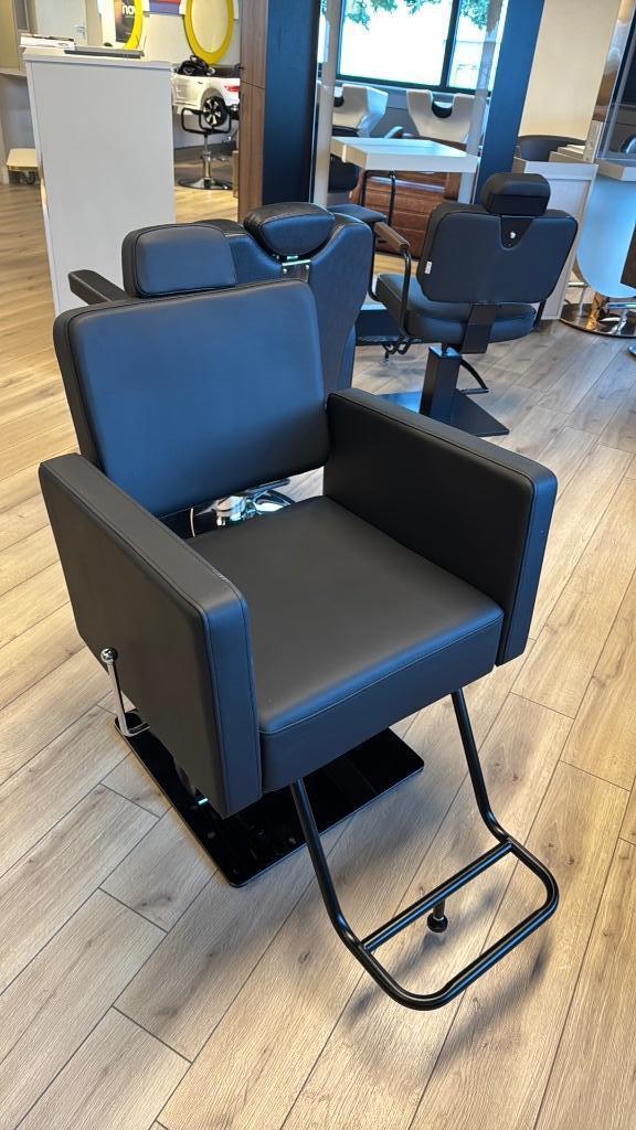 Kappersstoel new square epileer knip stoel kapper kapsalon, Ophalen of Verzenden, Nieuw
