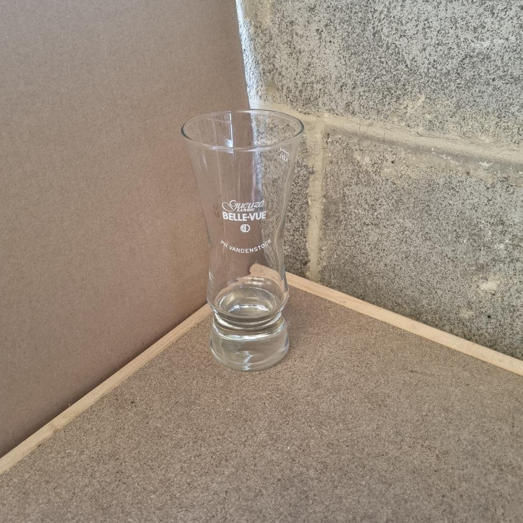 Verre Gueuze lambic Belle-Vue Ph. Vandenstock, Enlèvement ou Envoi, Utilisé, Verre ou Verres, Autres marques