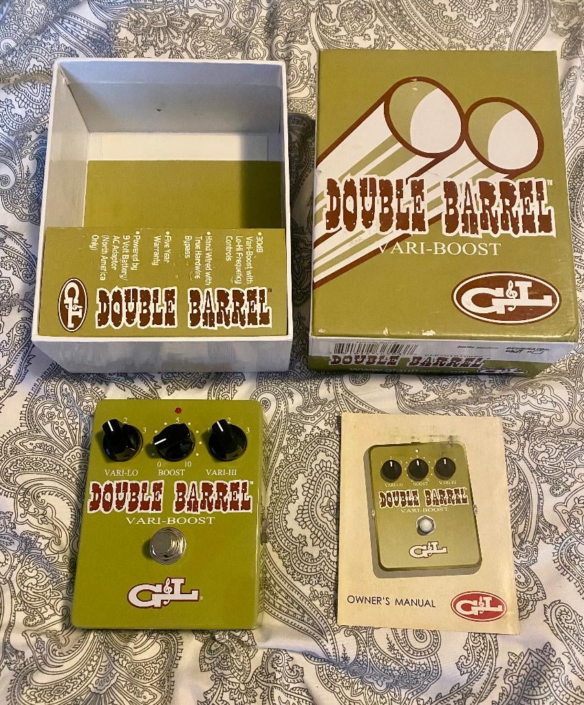 G&L - DOUBLE BARREL, Musique & Instruments, Enlèvement ou Envoi, Comme neuf, Autres types