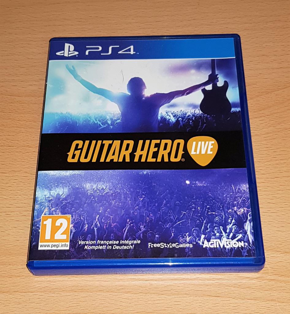 PS4 Guitar Hero Live-game (zie beschrijving), Verzenden, Gebruikt, Vanaf 12 jaar