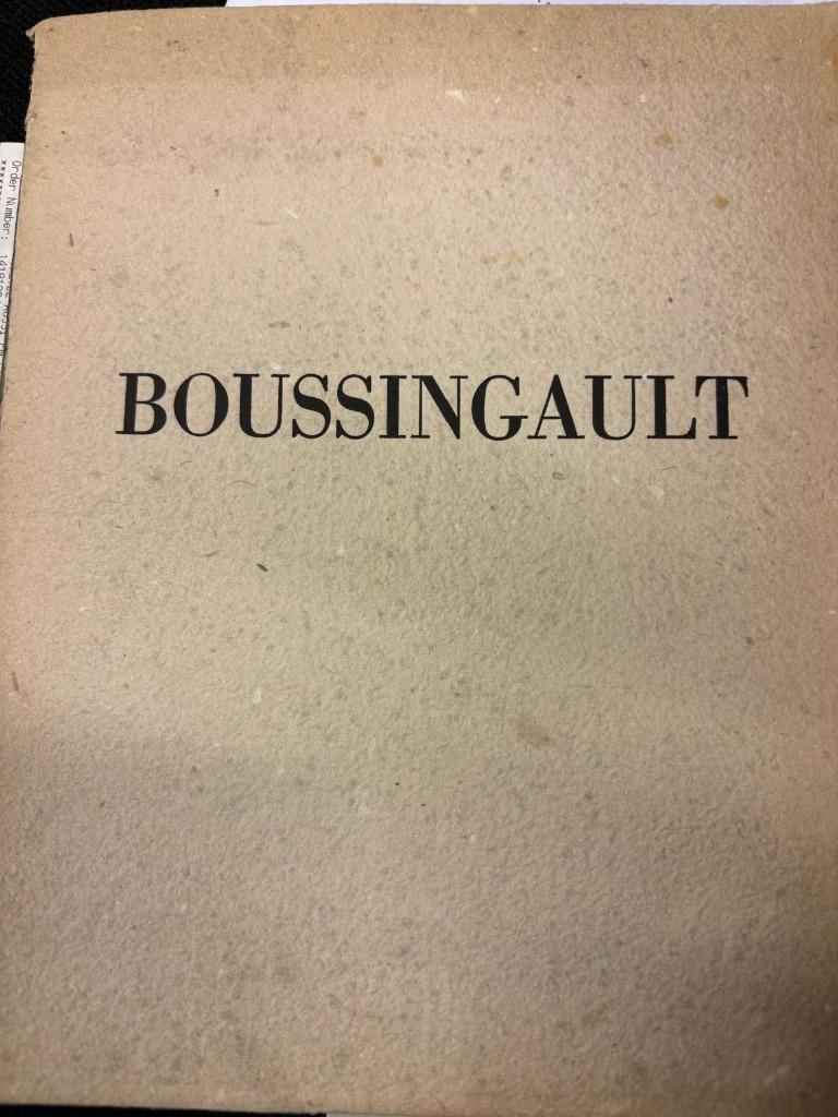 Boussingault Par Ses Amis 1944 Dunoyer Segonzac Valdo Barbey, Enlèvement, Peinture et dessin, Boussingault
