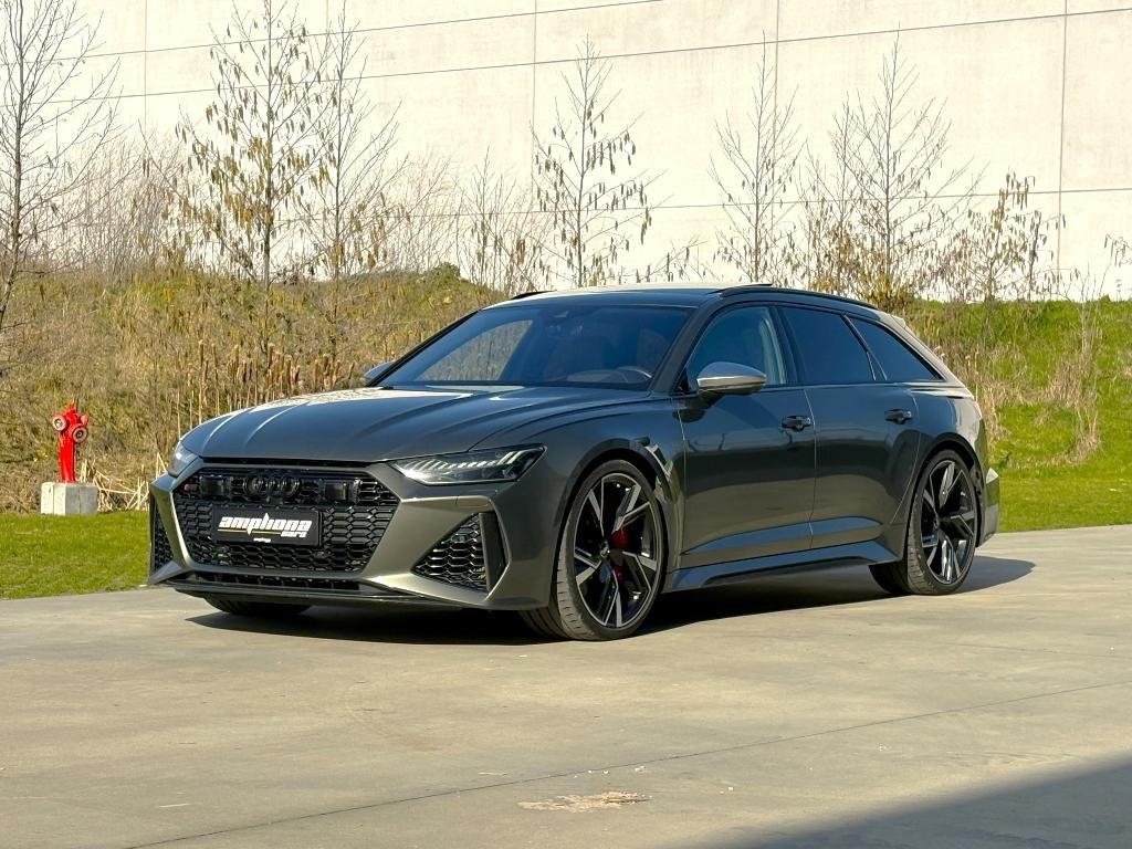 Audi RS6 Avant    green singularity loaded with carbon, Cuir, Achat, 3996 cm³, Euro 6