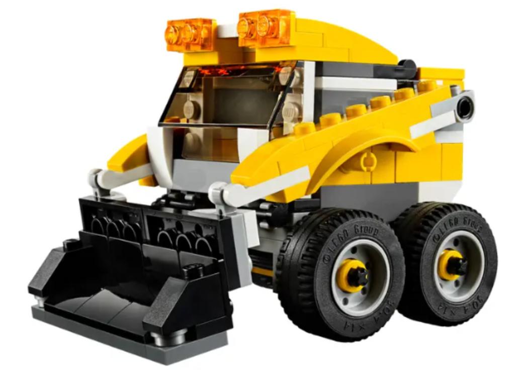 lego creator 31046 : voiture, camion , buldozer (3 en 1), Ophalen, Zo goed als nieuw, Lego, Creator