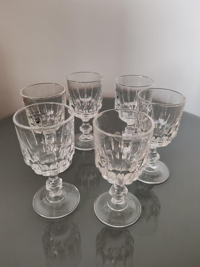 Lot De 6 Verres À Pied PORTO Westport, Enlèvement ou Envoi, Comme neuf
