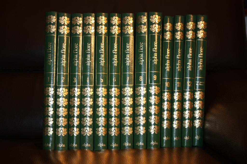 ALPHA FLORE (complet 13 volumes), Série complète, Enlèvement, Utilisé, Fleurs et Plantes