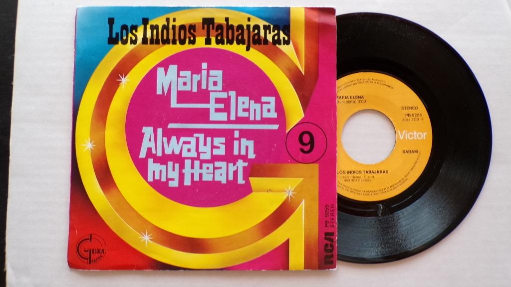 LOS INDIOS TABAJARAS - Maria Helena (45t), Enlèvement ou Envoi, Comme neuf, Pop