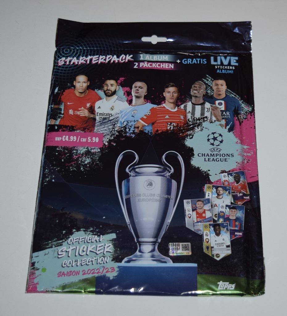 Topps Champions League 2022/23 Ongeopend st, Verzamelen, Verzenden, Nieuw, Poster, Plaatje of Sticker