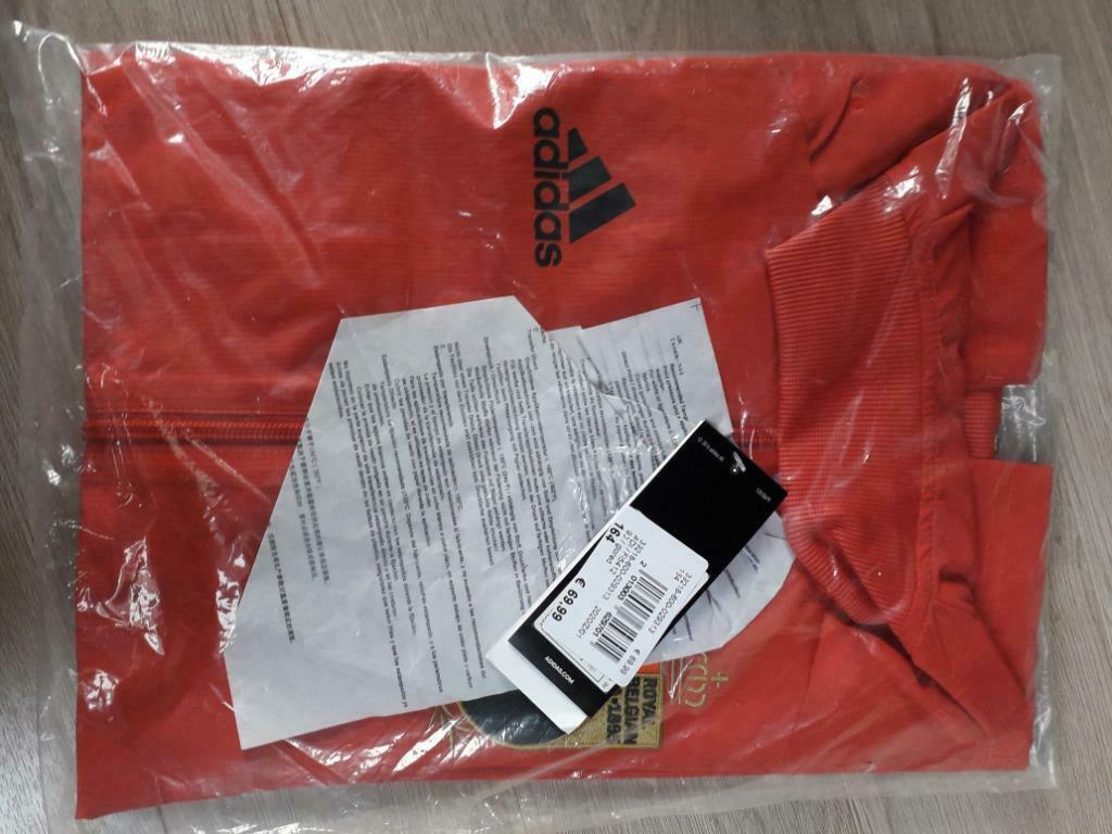 Adidas RBFA Belgie presentatiejacket en trainingsbroek 164, Adidas, Jongen of Meisje, Nieuw, Ophalen of Verzenden