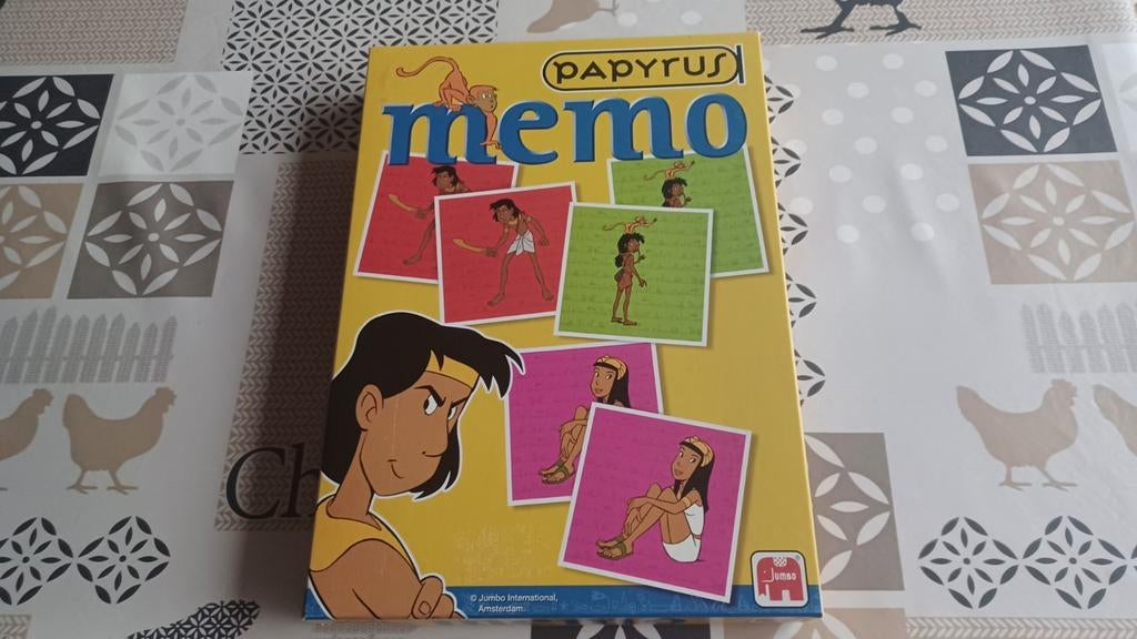 Jeu de mémos Papyrus, Enlèvement, Neuf, Découverte
