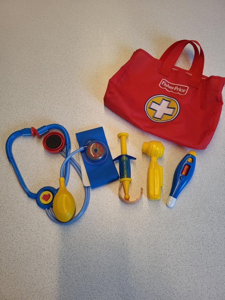 Doktertasje Fisher-Price, Ophalen, Zo goed als nieuw