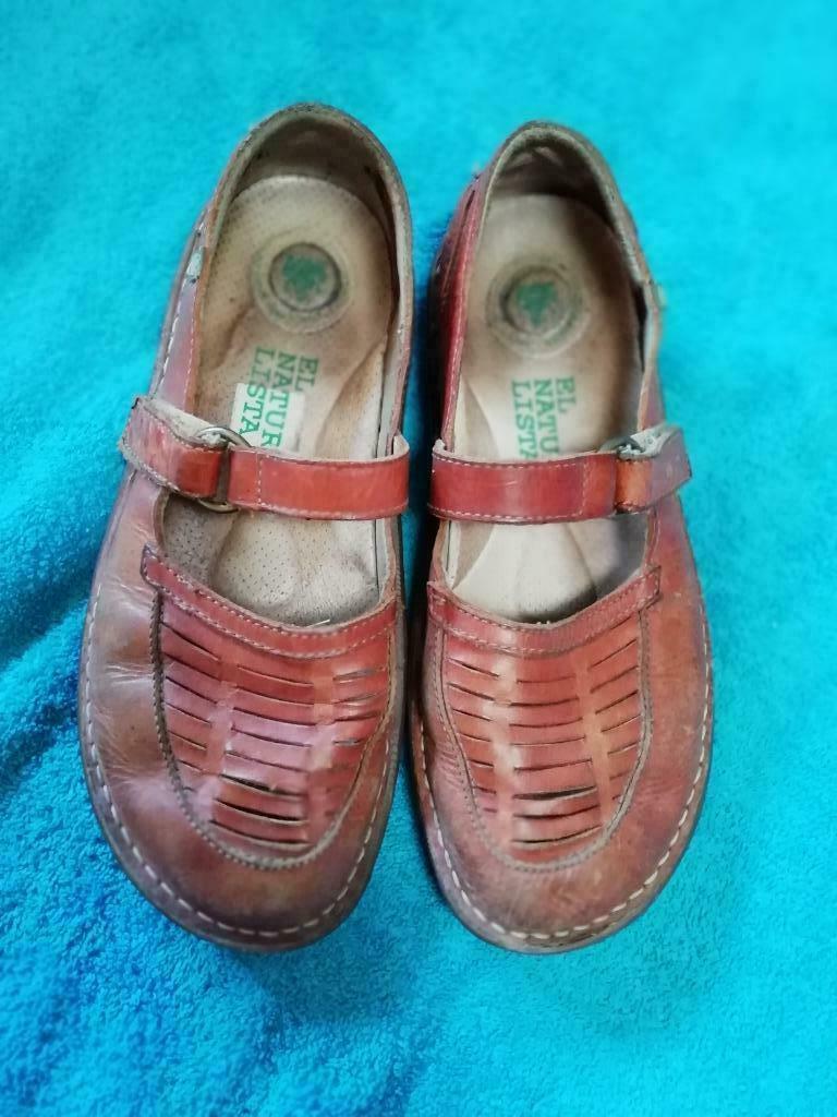 Damesschoen El Naturalista maat 40, Schoenen met lage hakken, Bruin, Gedragen, El Naturalista