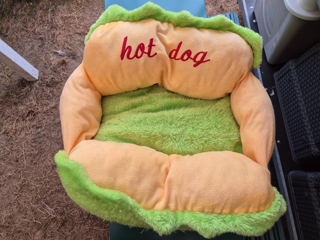 Lit pour chat Hot Dog lit pour chien - Geel, Enlèvement ou Envoi, Comme neuf
