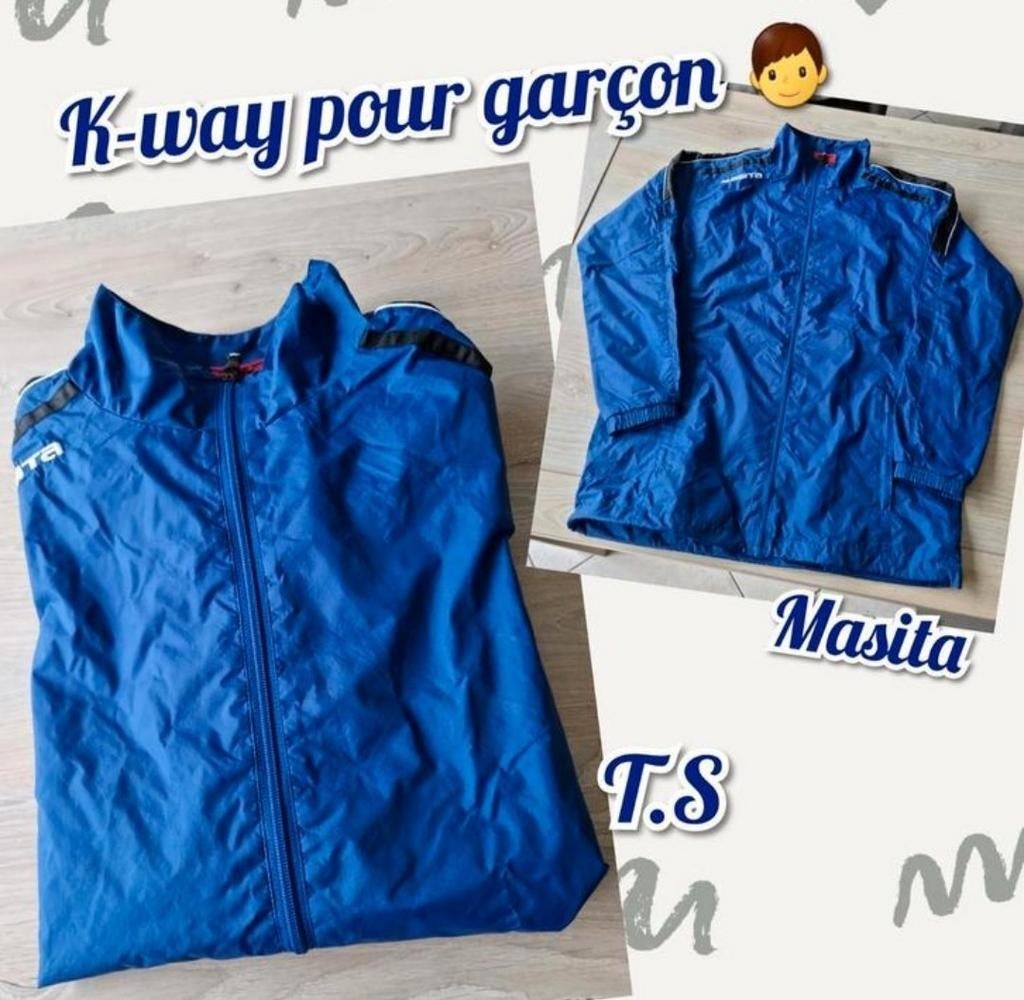K-way pour garçon -bleu-Masita-T.S, Kinderen en Baby's, Ophalen of Verzenden, Gebruikt