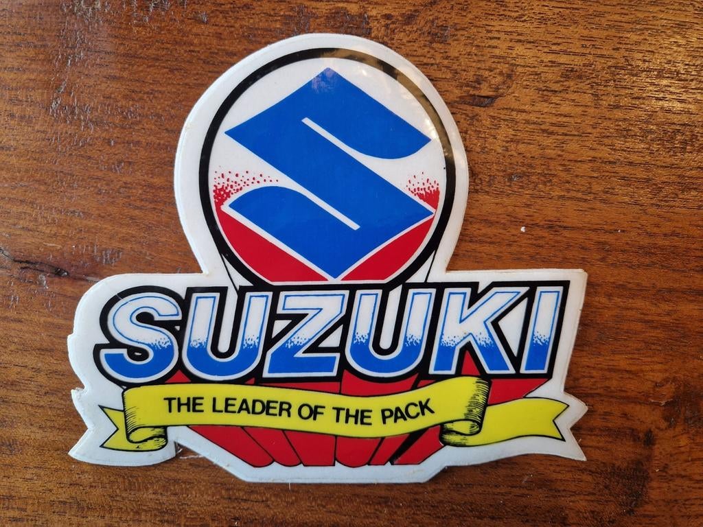 Autocollant vintage Suzuki, Enlèvement ou Envoi